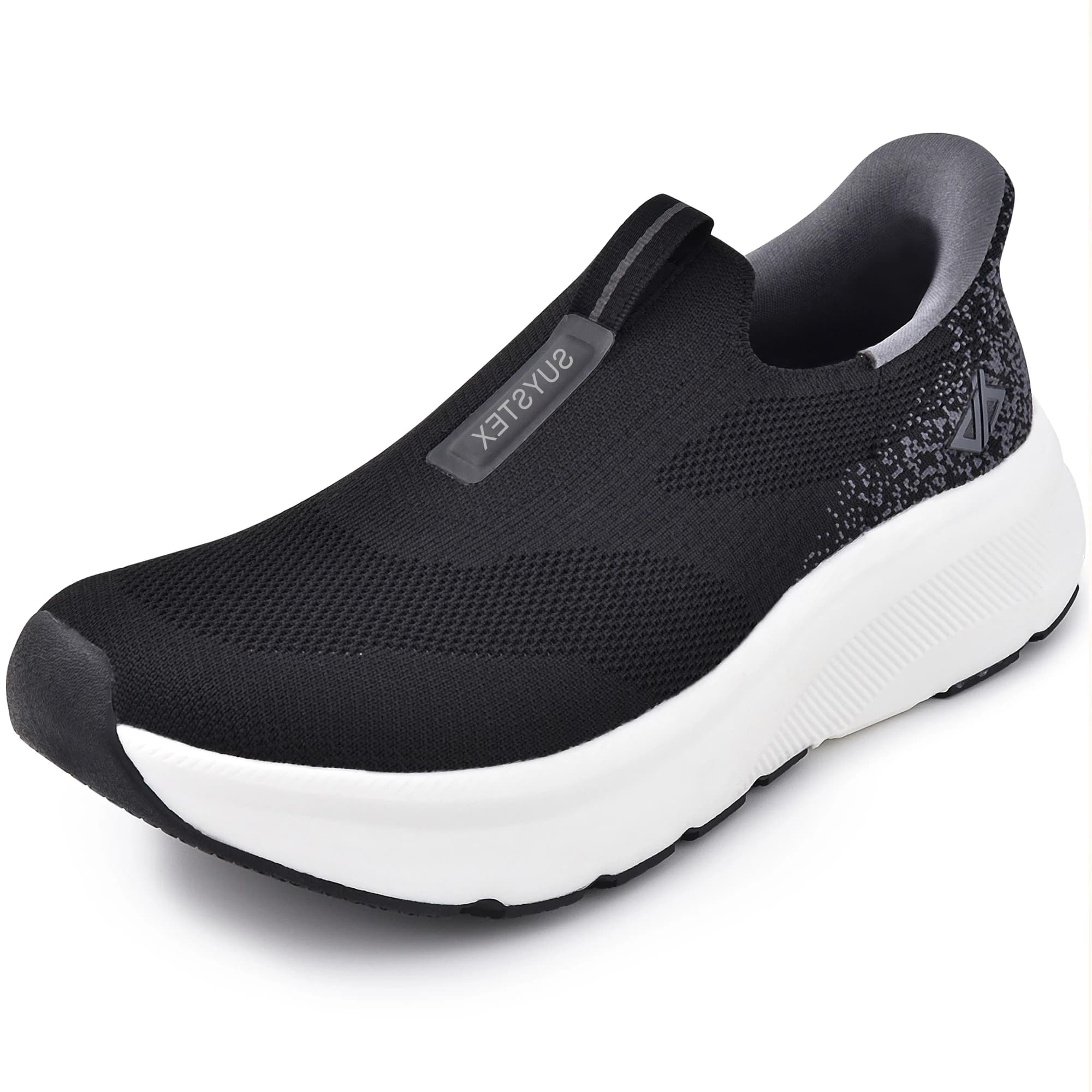 Men's Shoes Slip-in Without Laces with Toe Larga, Support Arco Plantare, Orthopaedic Sneakers by Camminata, Amortized Sole Zero Drop, Metatarso