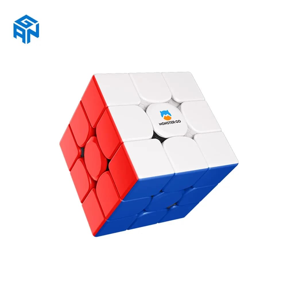 GAN MonsterGO 3x3 M EDU Magnetic Magic Speed Cube Stickerless Professional Fidget Toys GAN MSG EDU 3 x3 Cubo Magico Puzzle