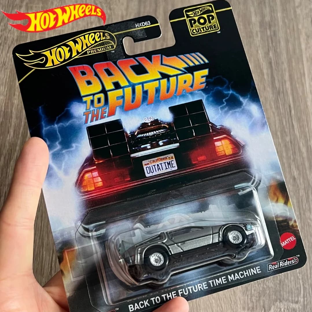 Modellino Auto Premium 2025 Pop Hot Wheels Culture 1/64 - Back To The Future Mutt Cutts Van Corvette - Veicolo da Collezione Giocattolo Regalo