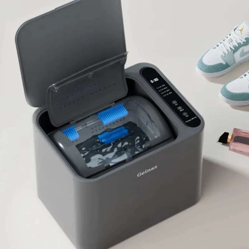 Lavatrice per scarpe, spazzolatrice automatica per scarpe, lavatrice per calzini piccola per uso domestico a tamburo