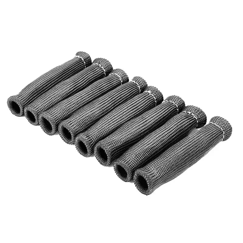 LLCS-2500 ° Protezione Termica per Cavi Candela 8 Pezzi, Guaina Termica per Candela 6 Pollici, Copertura Isolante per Cavi Candela