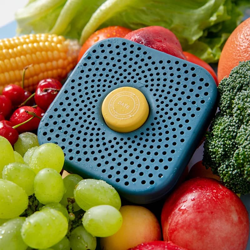 Deodorante per frigorifero Odore Rimuovi scatola di carbone attivo Assorbitore di odori di carbone di bambù per armadio Armadio Frigorifero Dispositivo di rimozione degli odori