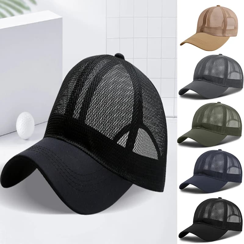 New Summer Baseball Hat for Men and Women, Breathable, Rapid Drying, Cooling, with Solar Protection, for Open Activities