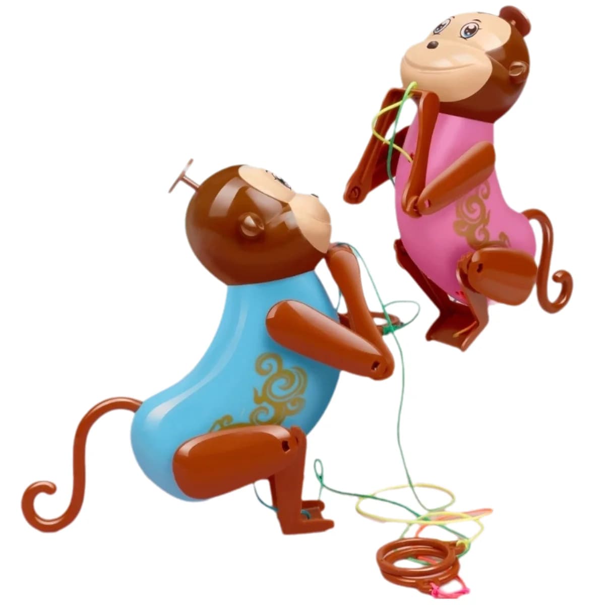 Giocattolo interattivo della corda da arrampicata della scimmia del fumetto Gioco divertente della linea di trazione per i bambini Gioco educativo di apprendimento per i giocattoli divertenti dei bambini