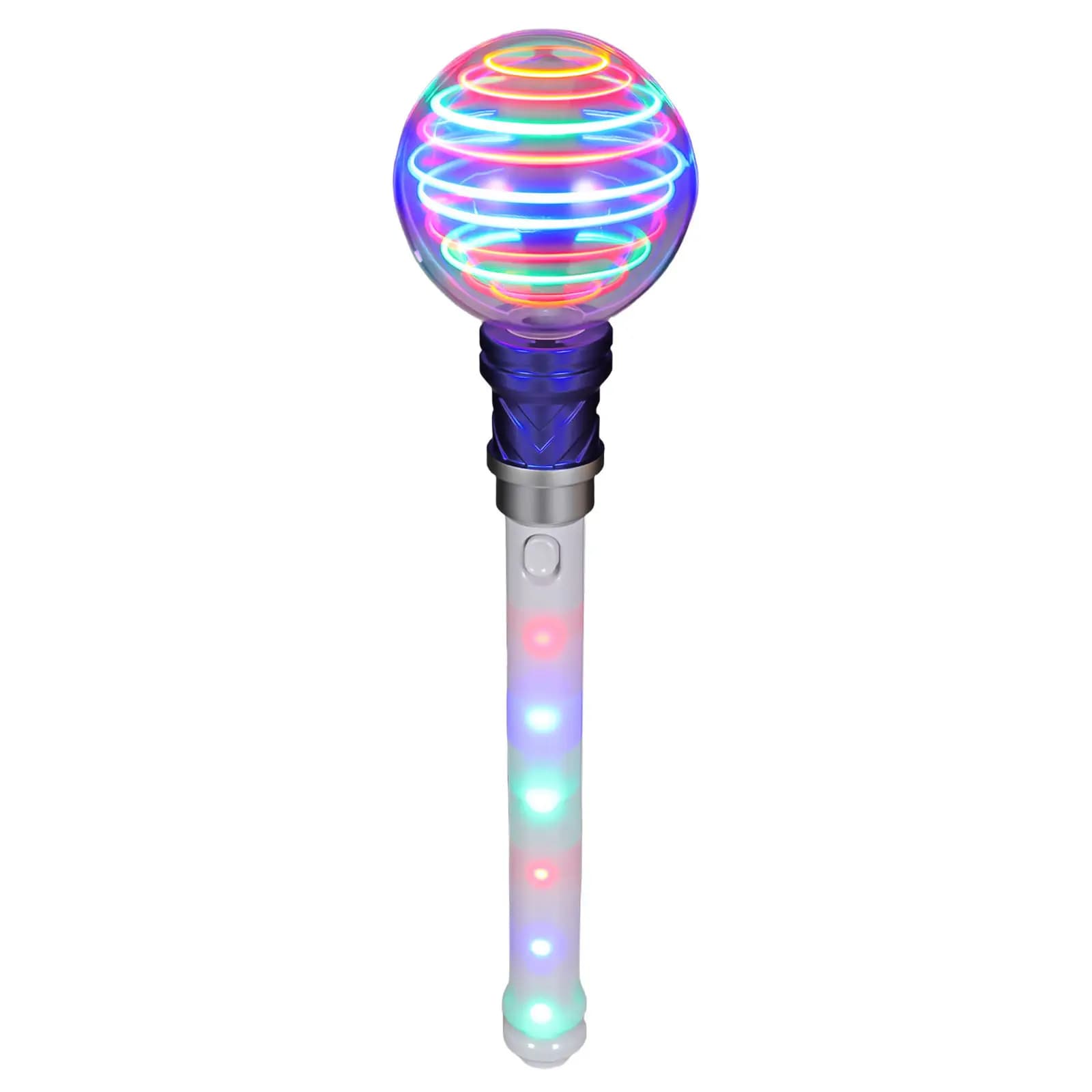 1 Pezzo Bacchetta LED Luminosa Lampeggiante, Bastone Luminoso Portatile per la Notte, Bastoncini Colorati Lampeggianti