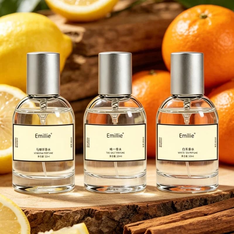 Elegante Profumo Fresco e Legnoso per Donne, Eau De Toilette a Lunga Durata con Note di Limone, Agrumi, Tè Bianco e Fiori, Fragranza Classica Spray 50ml