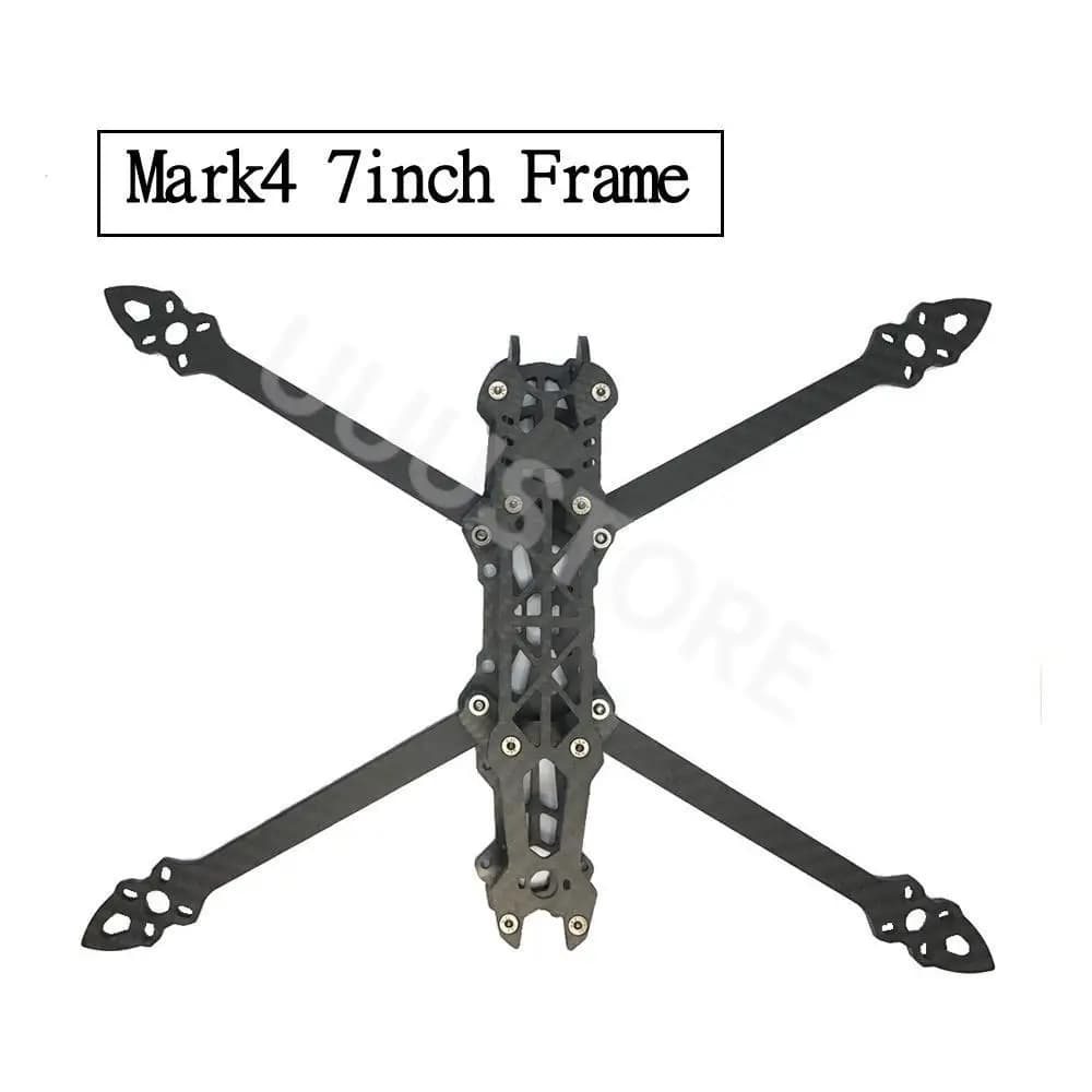 Mark4 7 pollici 295mm con braccio da 5mm Telaio quadricottero 3K Fibra di carbonio 7 "FPV Freestyle RC Racing Drone per modello RC FPV fai da te