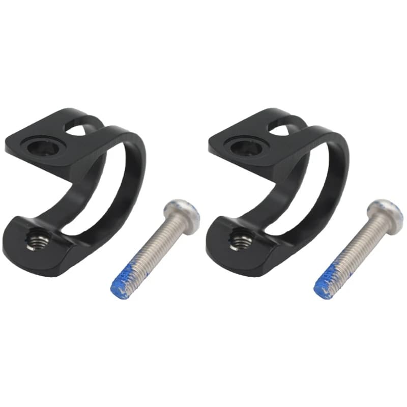 2 pezzi morsetto leva freno bici bullone inossidabile morsetto leva freno bicicletta anello per SRAM E7 E9 X0 guida codice R