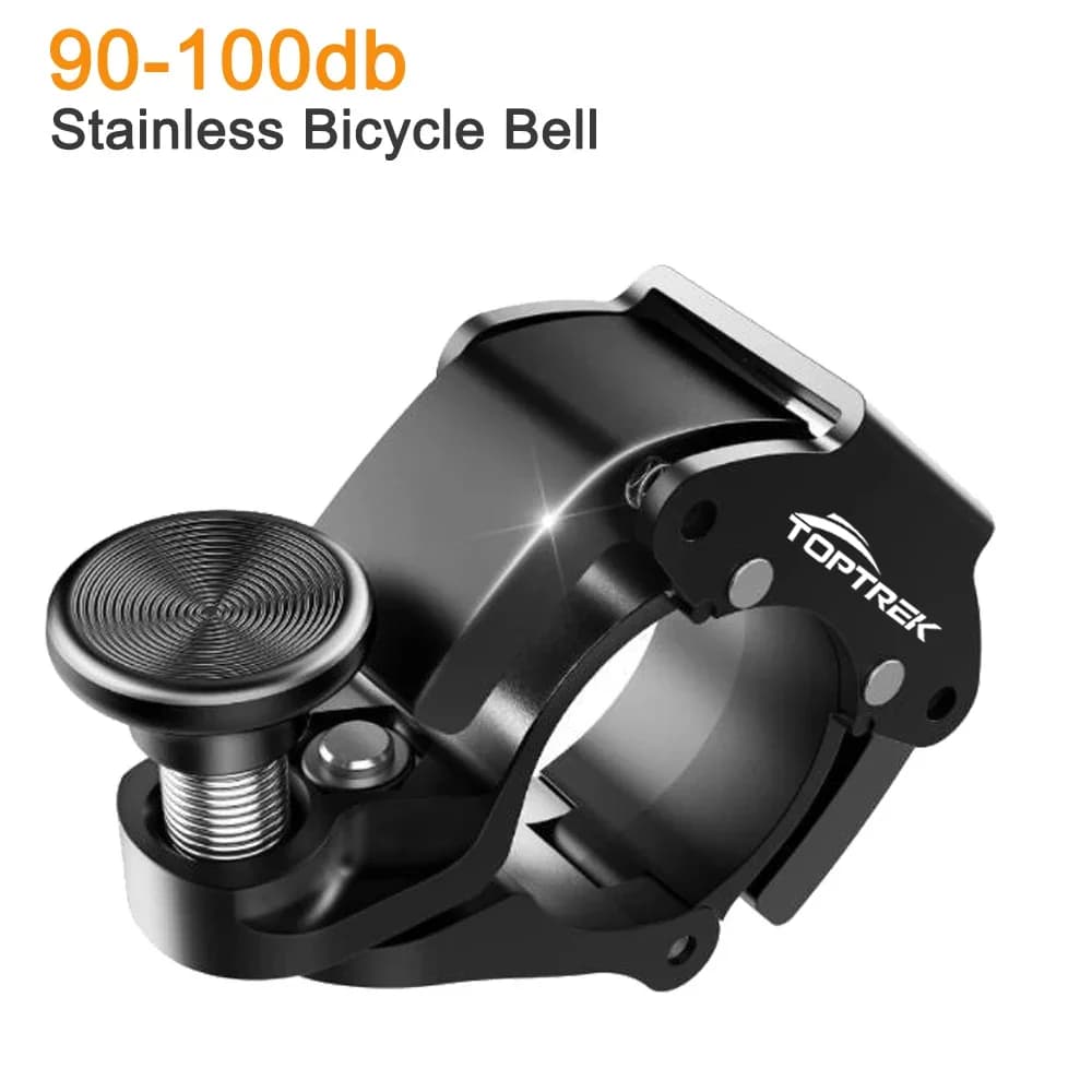 Stainless Steel MTB Clacson Bicycle Doorbell Bicycle Bell Handlebar Clacson for Electric Bike Accessories