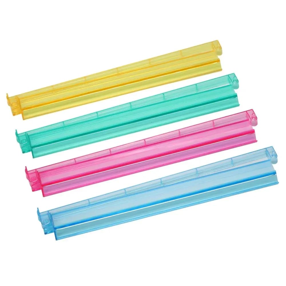 Set di 4 Supporti 2-in-1 in Acrilico per Mahjong, Organizzatori Trasparenti per Tessere, Porta Mahjong Portatile, Accessori per il Tempo Libero