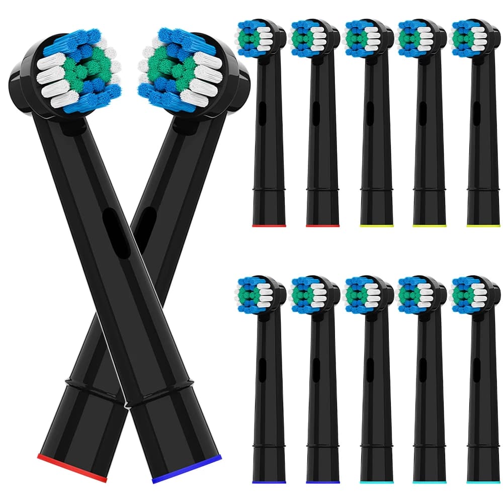 Replacement heads Compatible with Oral B Electric Brushes, Rotating heads for Pro models 1000/100/500/1500/7500