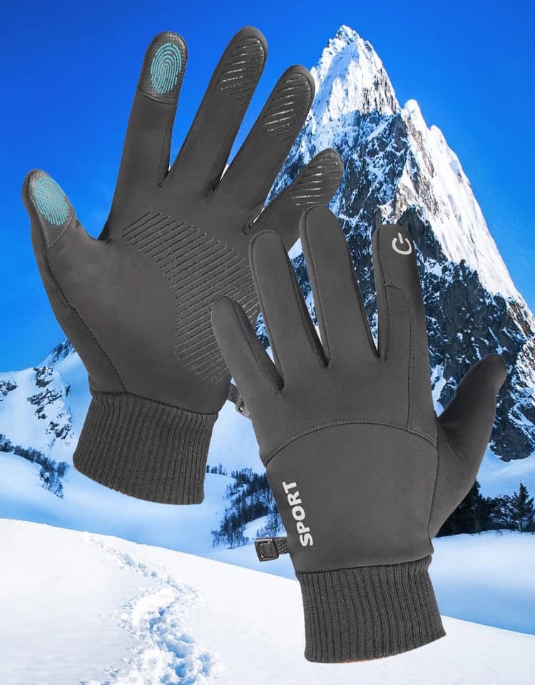 Guanti invernali Guanti sportivi termici impermeabili per uomo donna per corsa ciclismo guida escursionismo sci touch screen guanto caldo