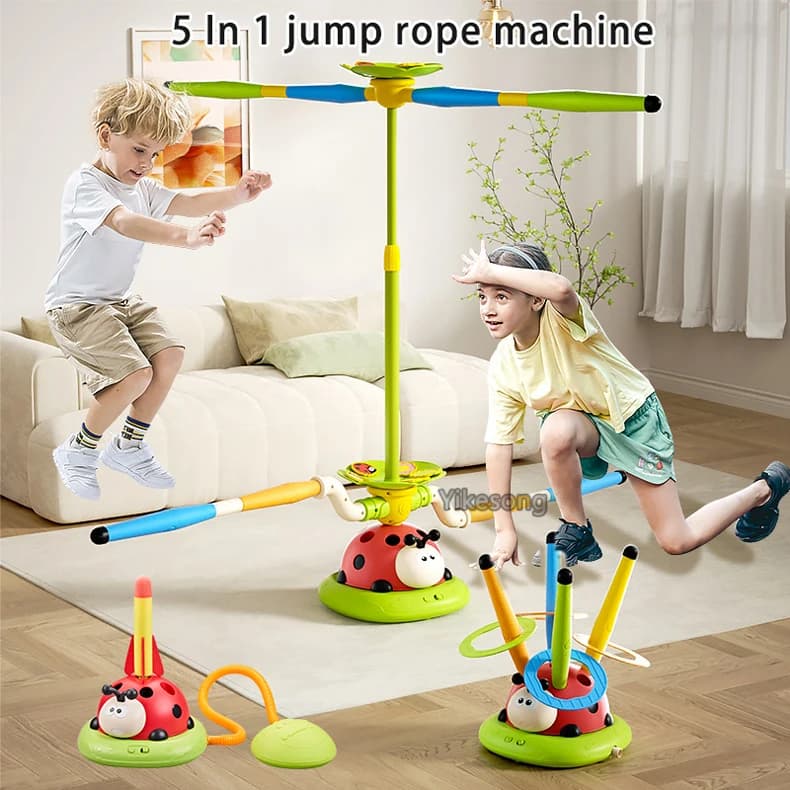 4 styles Coccinella Sport Entertainment Toy Baseball Game Racing Ice Jumping Machine Lances Outdoor Game for Boy