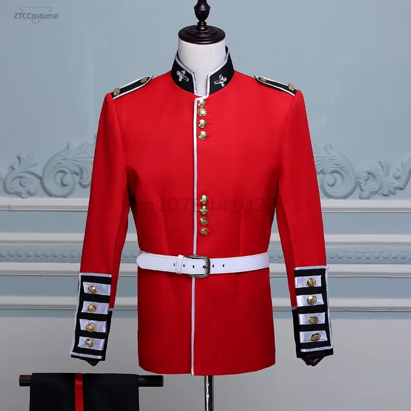 Cosplay British Royal Guard Costume Queen Guard Costume Adult Children Dress Prince William Soldiers Uniform Cosplay