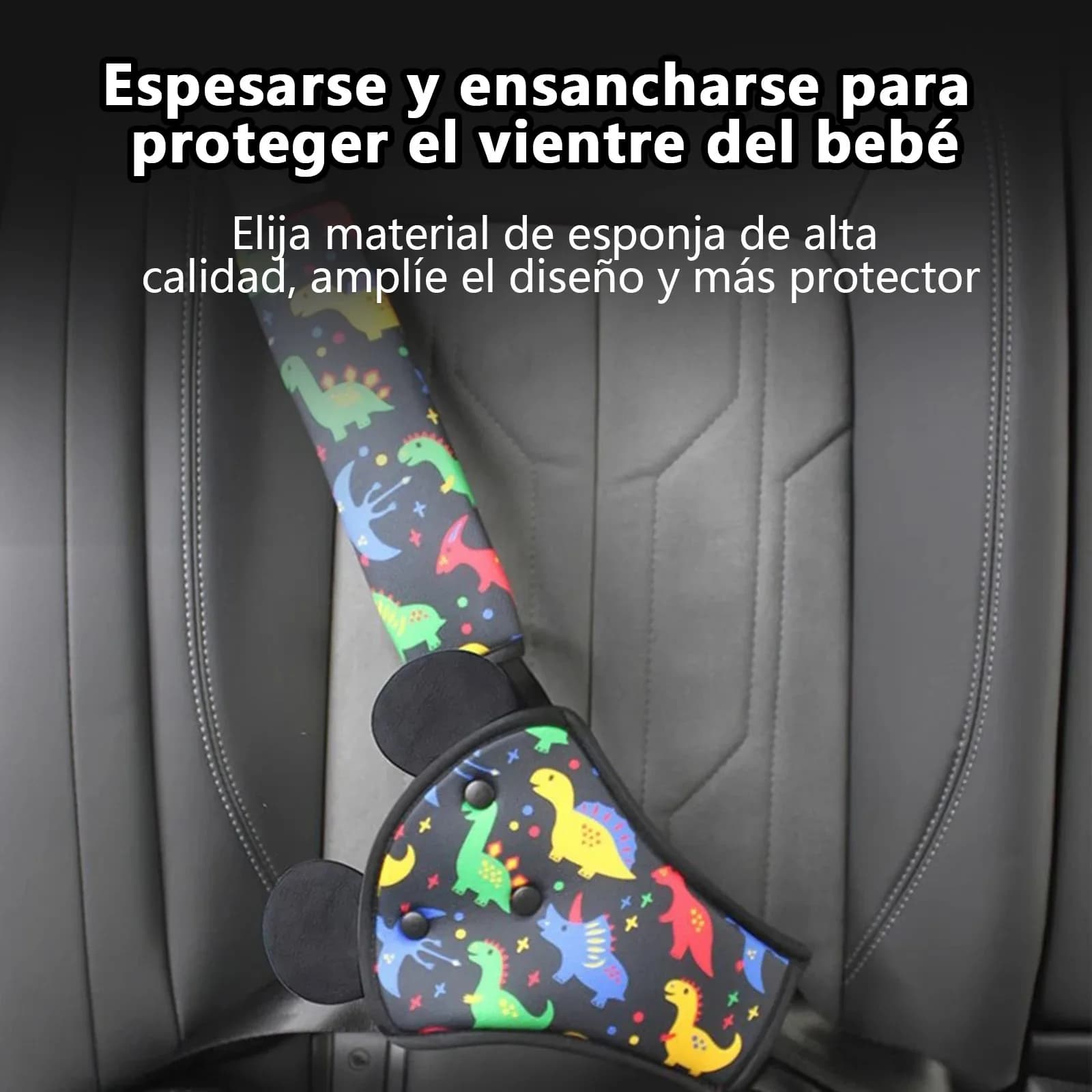 Cintura di sicurezza per bambini in auto, Protezione per spalla del seggiolino, Ancoraggio, Copertura protettiva per cintura di sicurezza, Limitatore anti-schiacciamento per il collo, Protezione per la pancia