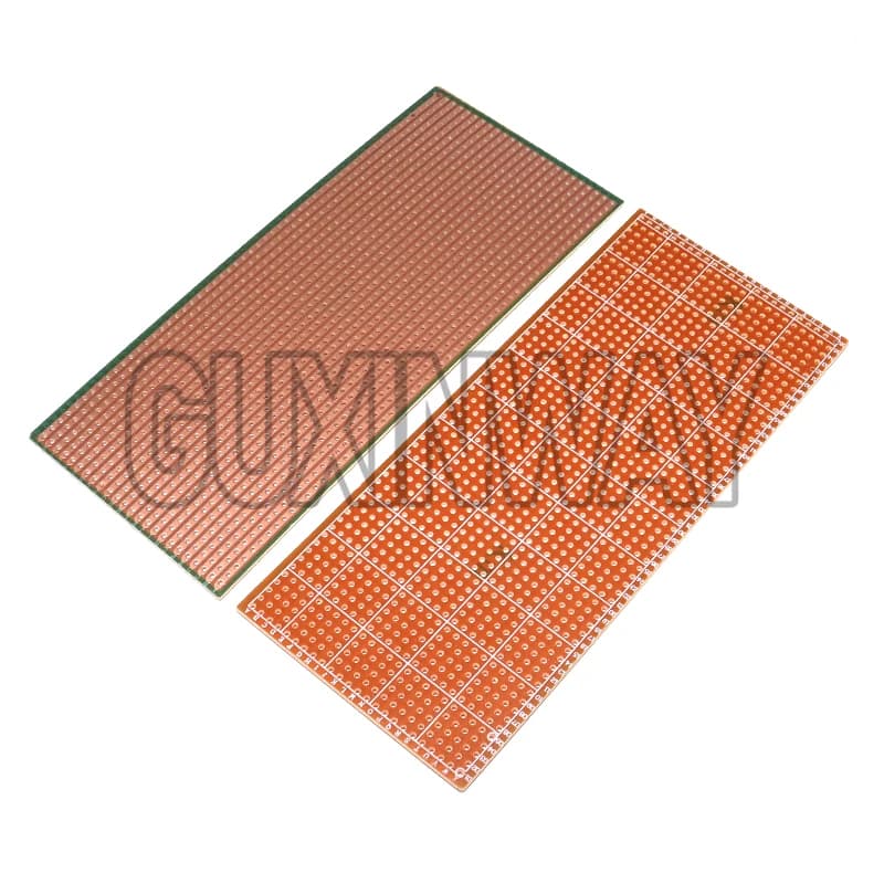 PCB Prototype Card PCB Prototype Card on One Side 6,5x14,5 cm Matrix circuits for universal DIY experiments for Arduino