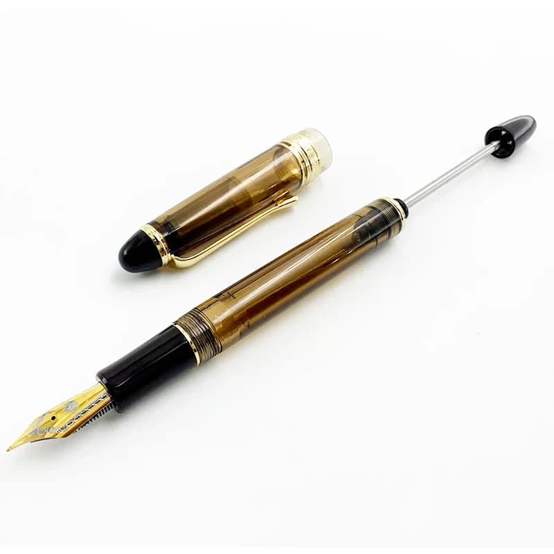 Yong Sheng 699 Vuoto originale Classica Aspirazione a pressione Inchiostrimento Nostalgico Antico Ad alta capacità Pennino grande Forniture per ufficio scolastico