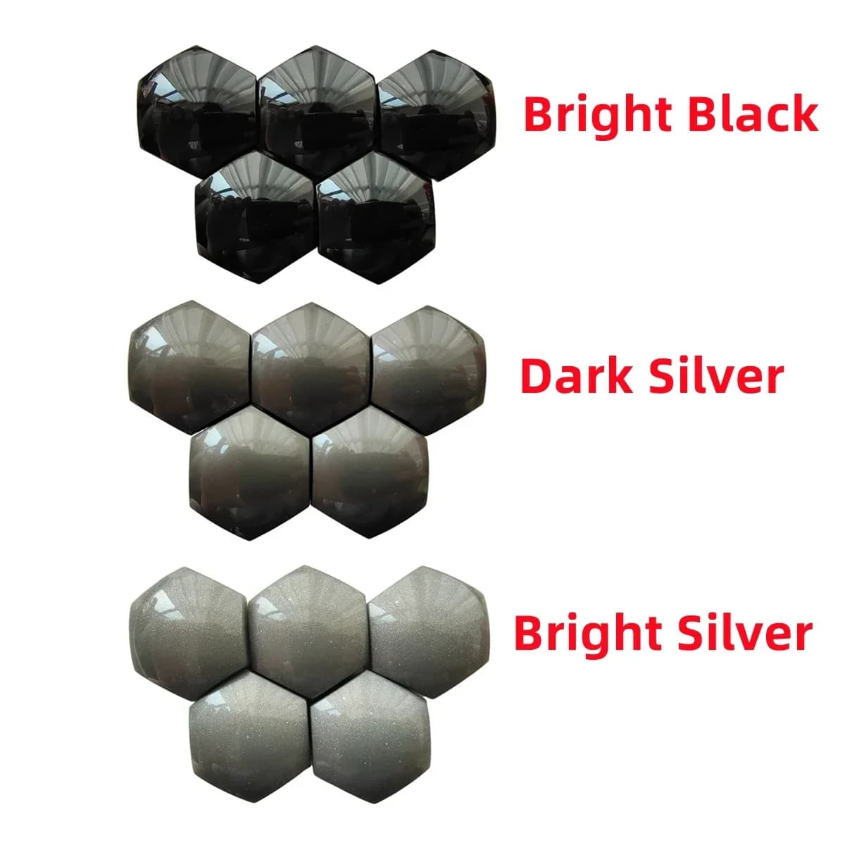 x1/x5/x20 Car wheel nut bolt cover 17mm 1Z 0601173 For Skoda Superb MK3 Octavia 2 3 A5 A7 Yeti Fabia Karoq Kodiaq Rapido
