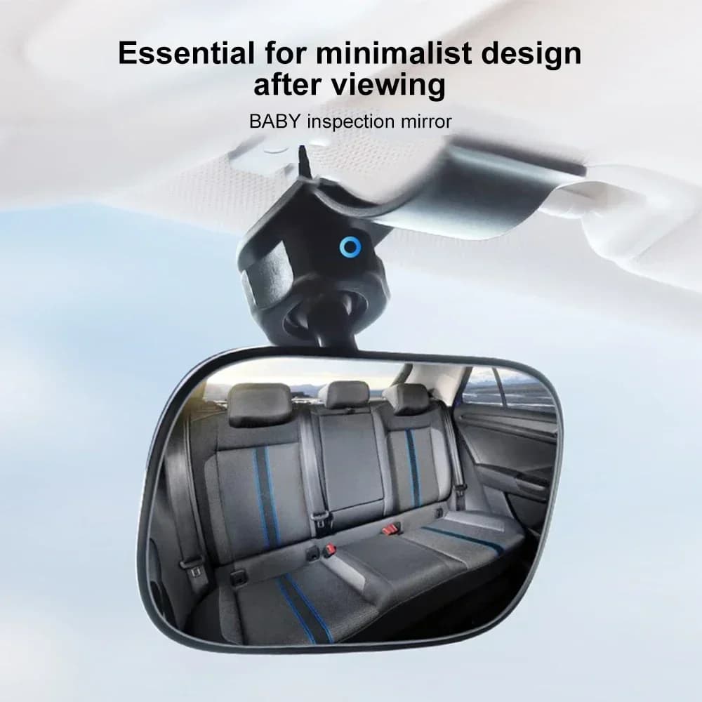 Nuovo mini seggiolino posteriore per auto di sicurezza specchietto retrovisore per bambini specchio convesso posteriore per bambini regolabile auto per bambini monitor accessori per auto interni