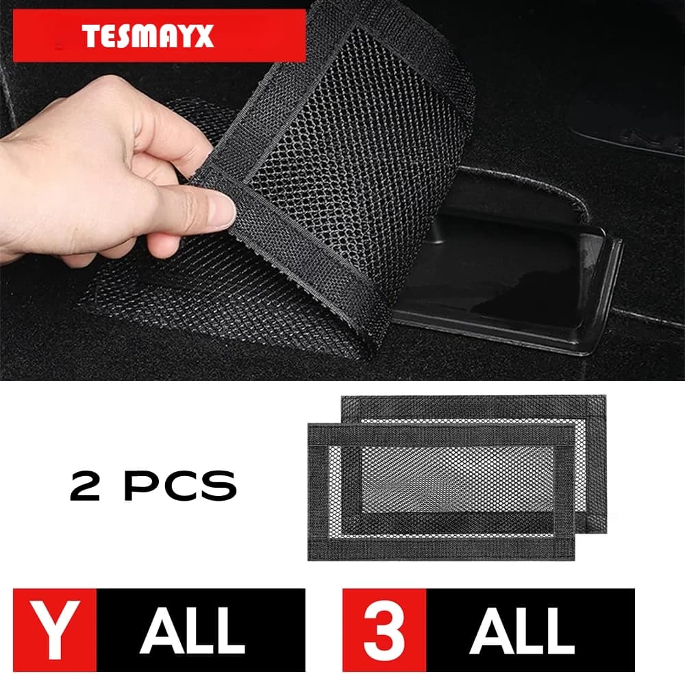 For Tesla Model Y Launch 2025-2020 Model 3 Highland 2024-2017 Air output under the seat Protective cover 1 pair of vented mesh filters