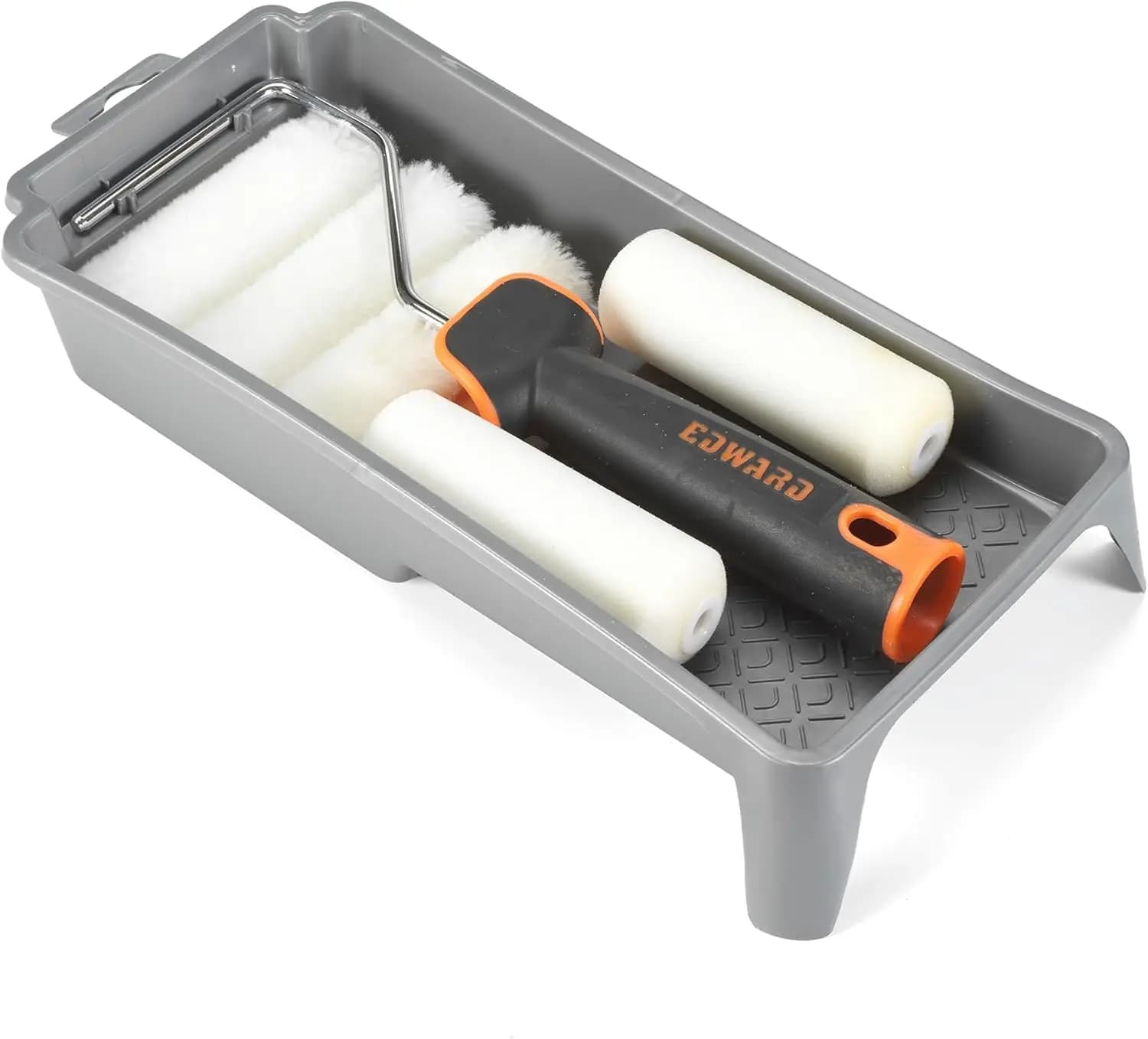 Kit di 7 Rulli per Pittura da 4 Pollici con Coperture in Acrilico, Poliestere e Schiuma per Pittura Interna ed Esterna