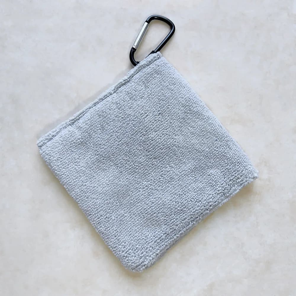 Portable Golf Towel Microfiber Fabric For Clubs Balls Shoes Cleaning Sports Accessories Quick Drying Outdoor Equipment