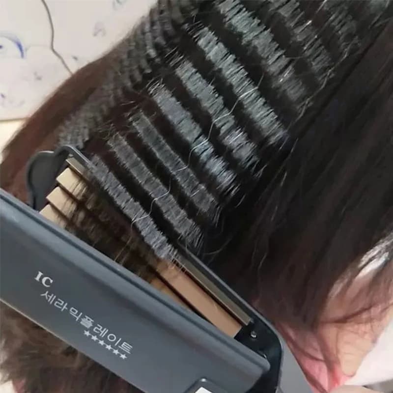 Professionale Veloce Soffici Capelli Piegatrice Ferro Mais Ondulato Ferro da Aggraffatura Onda Elettrica Bigodino Ferro Moda Curling Strumenti Per Lo Styling