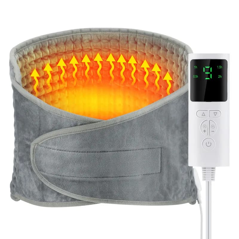 Tappetino riscaldante elettrico Fisioterapia Coperta termica Controllo della temperatura Impacco caldo Vita Schiena Corpo Mano Scaldino invernale