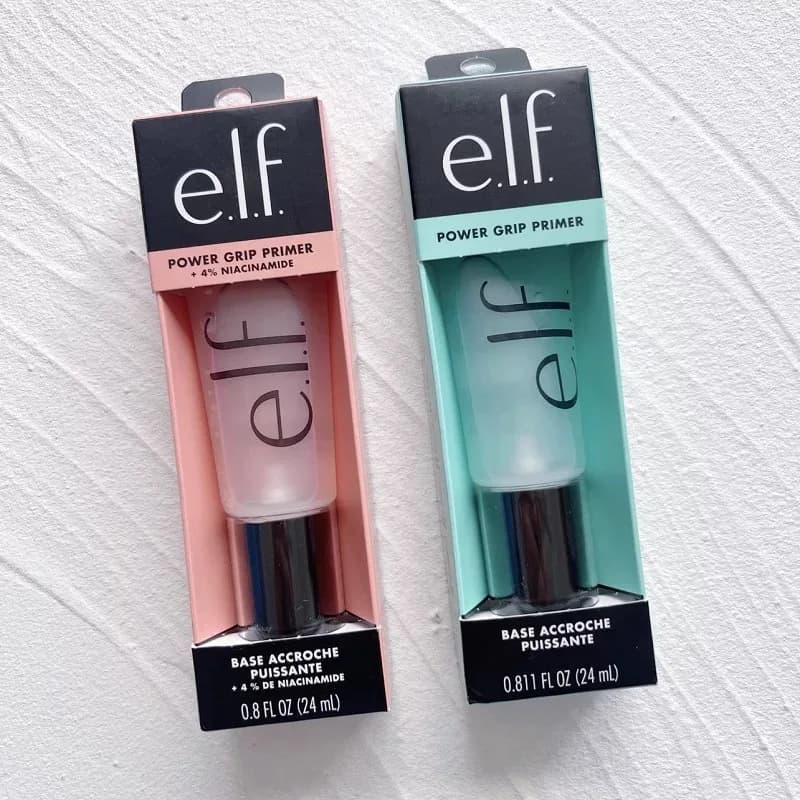 Elf Power Grip Primer Crema Base Viso Idratante a Base di Gel per un Trucco Rassodante a Lunga Durata Migliora la Texture del Trucco