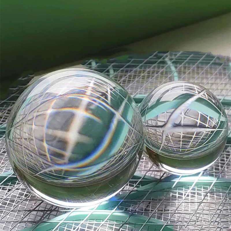 60mm/80mm/100mm K9 Crystal Feng Shui Ball Glass Magic Sphere Suncatcher Maker Photography Prop Home/ Wedding Decor Birthday Gift