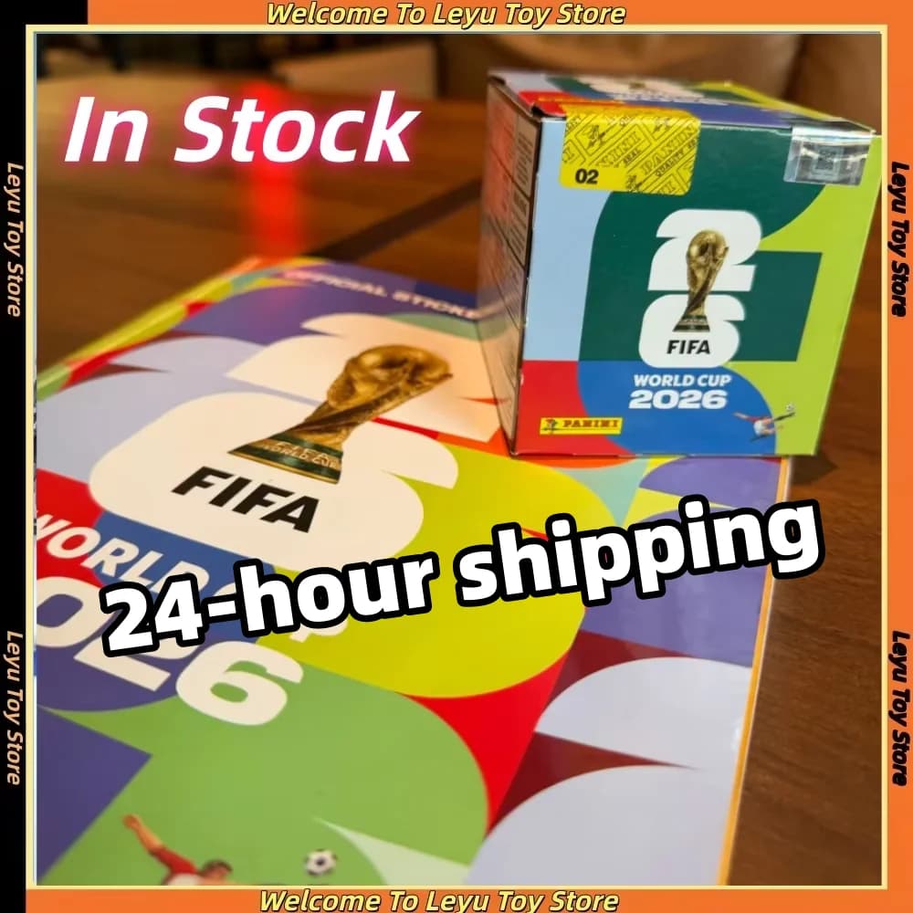 【Hot】Genuine Panini 2026 World Cup Sticker Pack & Album Limited Edition Soccer Memorabilia Set Collection Football Souvenir Gift