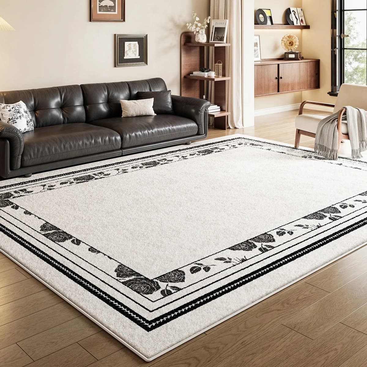 Large Area Carpets For Living Room Bedroom Home Decoration Plush Carpet Washable Floor Mat Fluffy Soft Rug Alfombra Salón Grande