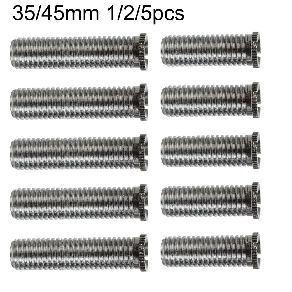 1/2/5 pz 35mm 45mm Lavello Da Cucina Cestino Filtro Viti In Acciaio Inox Rifiuti Filettato Vite Connettore parti di apparecchi da cucina