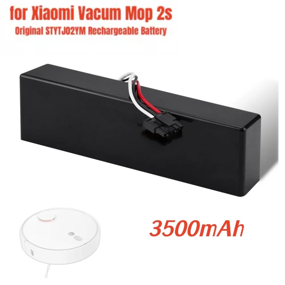 Batteria per aspirapolvere 14,8 V 3500 mAh per Xiaomi Mop Pro P/2S/S12 Yunmi MVVC01 - STYTJ02YM per Haier JX37 Wyze WVCR200S