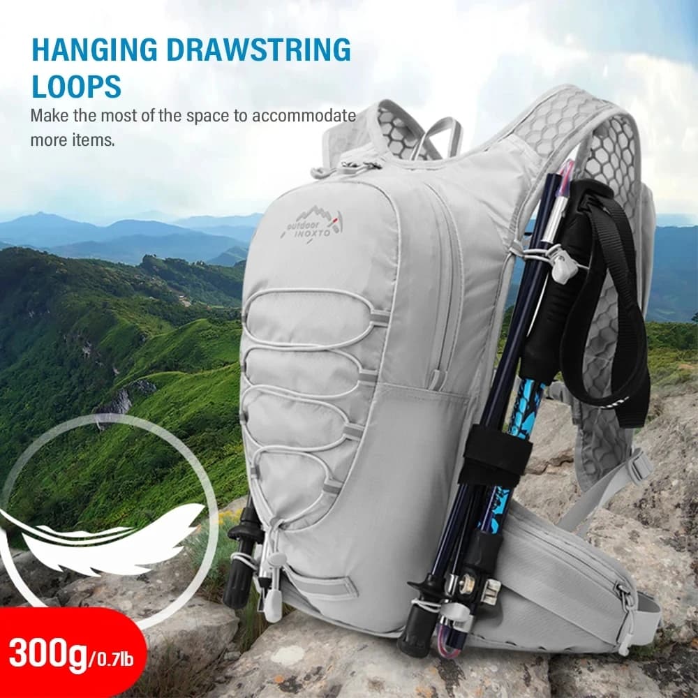 INOXTO 12L cycling hydration vests backpack man cycling bag light riding vest backpack for mountaineering race