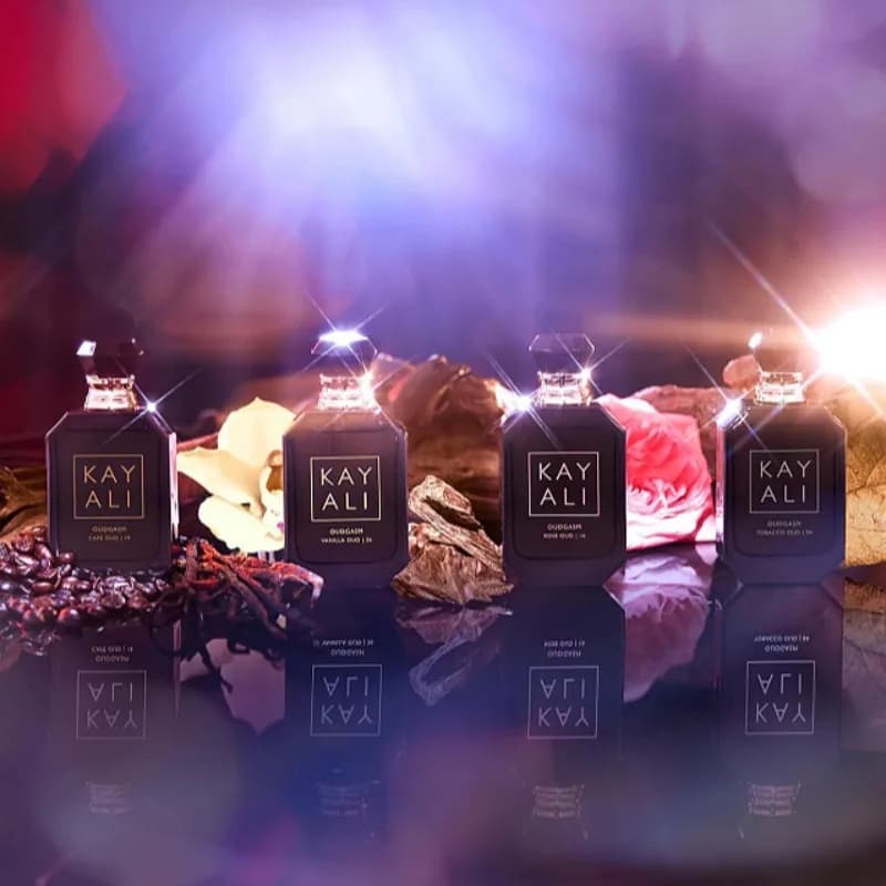 KAYALI Collezione Eau De Parfum Unisex 100ml – 5 Fragranze Uniche con Miele, Rosa, Oud, Vaniglia, Tabacco e Profumo a Lunga Durata