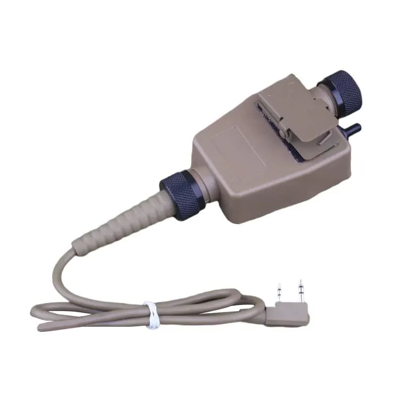Emersongear Per TEA PTT Citofono Tattico Interruttore Filo Radio Spina di Ricarica Interfaccia Walkie Talkie Nylon Escursionismo All'aperto