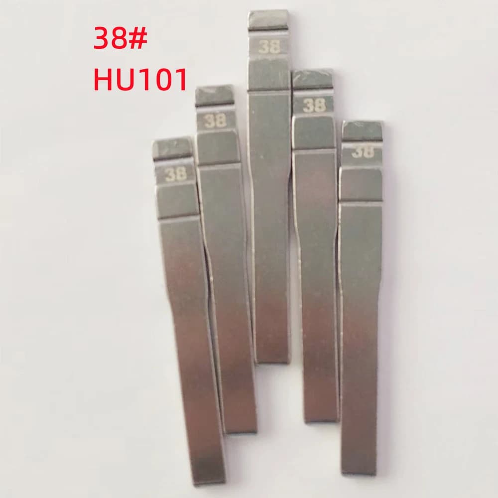 5-20PCS/LOT Blank Key Blade KD VVDI JMD Universal Flip Remote Key Shell #38 HU101 For Ford Fusion Fiesta Land Rover Jaguar