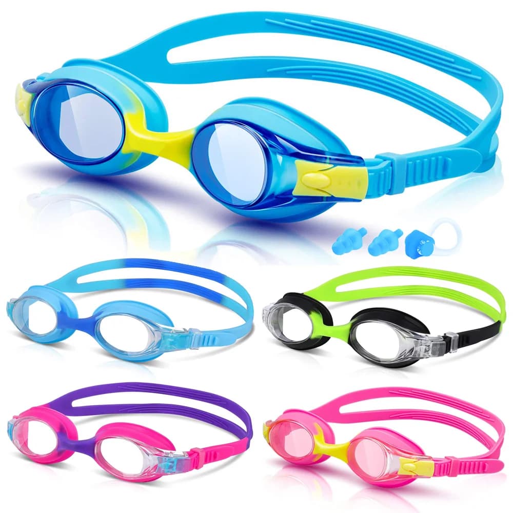 Children's Swimwear Youth Age 3-14 Years Anti-fog UV Protection 100% Clear Vision No Loss Adjustable Strap Quickly