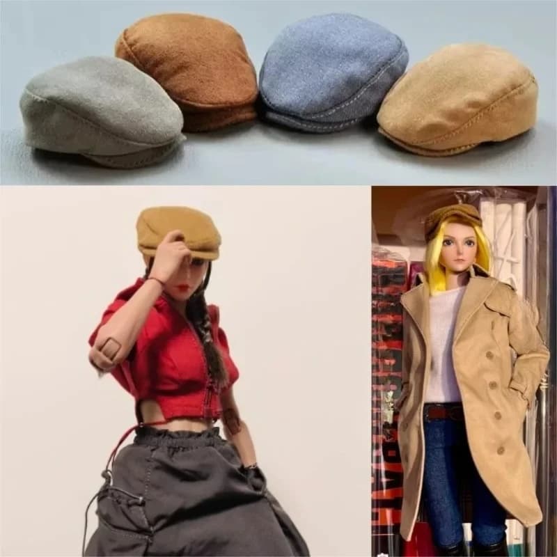 1/6 Bilancia Soldato Maschio Accessori Retro Cappello a Becco D'anatra Berretto Puntelli Modello per 12 pollici Action Toys Figure Bambole Corpo FAI DA TE