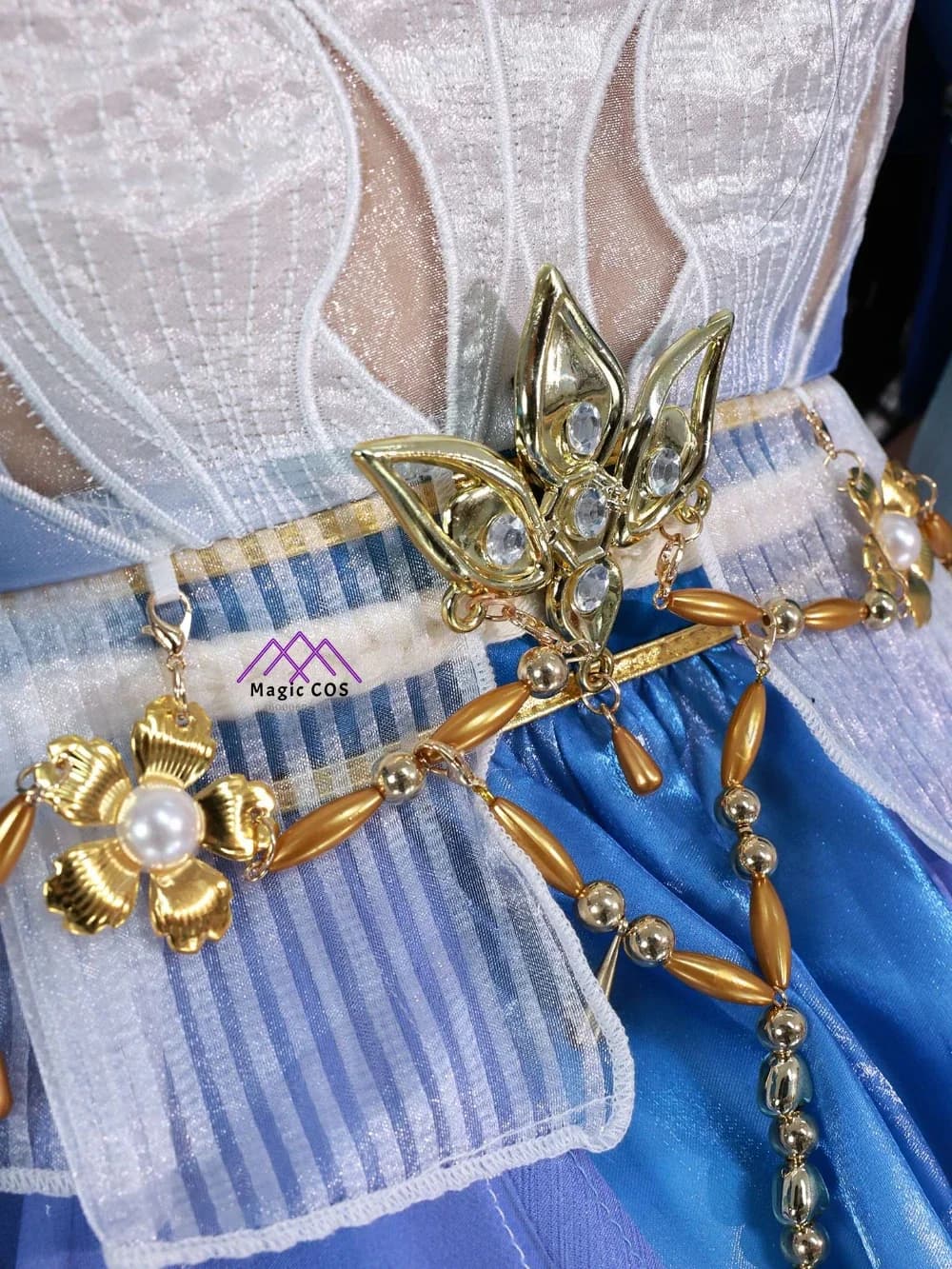Accessories for Halloween and Carnival costumes, High Quality, Cosplay Anime Naraka: Bladepoint with Zip, Fashion Costume