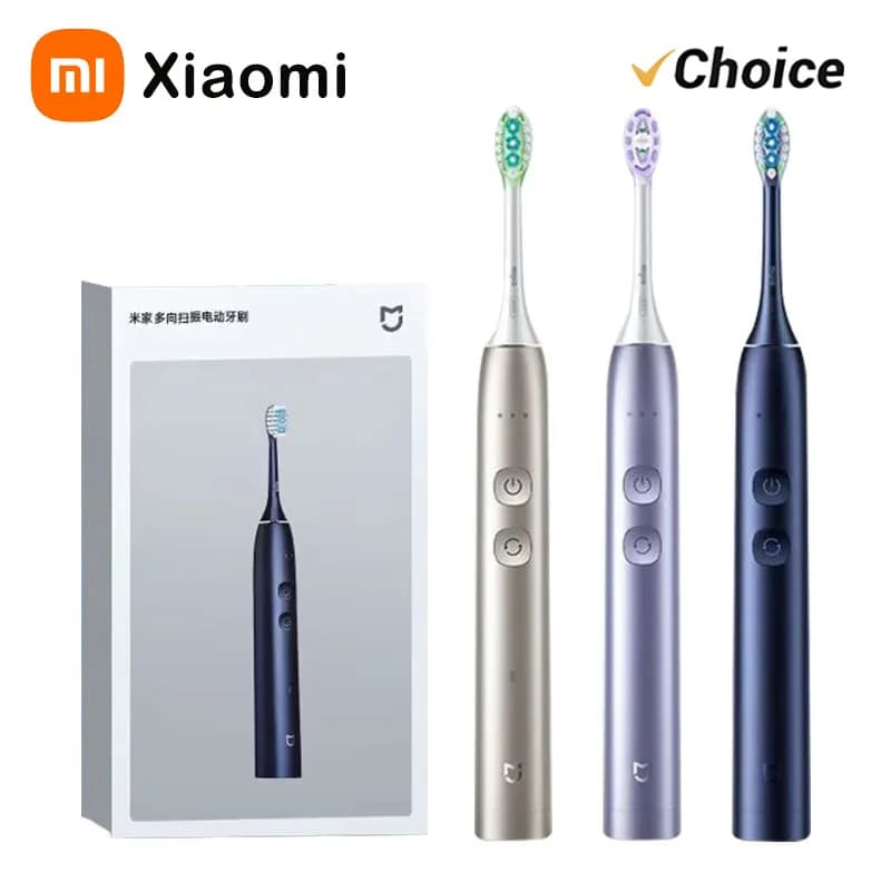 Nuovo Spazzolino Elettrico Xiaomi con Oscillazione Multidirezionale, 5 Modalità Intelligenti, Impermeabile IPX8, Controllo App e Blocco da Viaggio