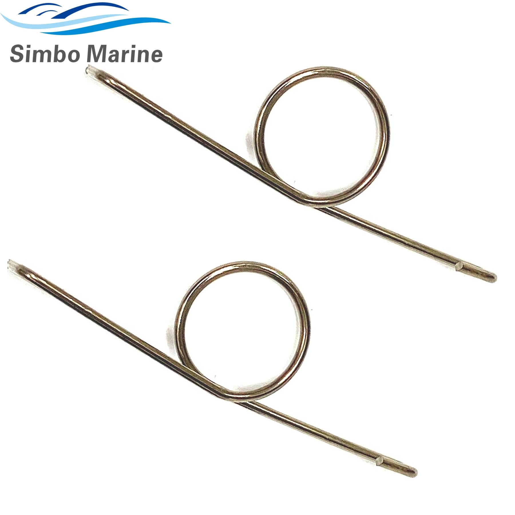 Adatto per motori Johnson Evinrude BRP da 20 a 30 HP, piastra a molla per puleggia, 2 pezzi, sostituisce 0330527 330527 765592 93-08665