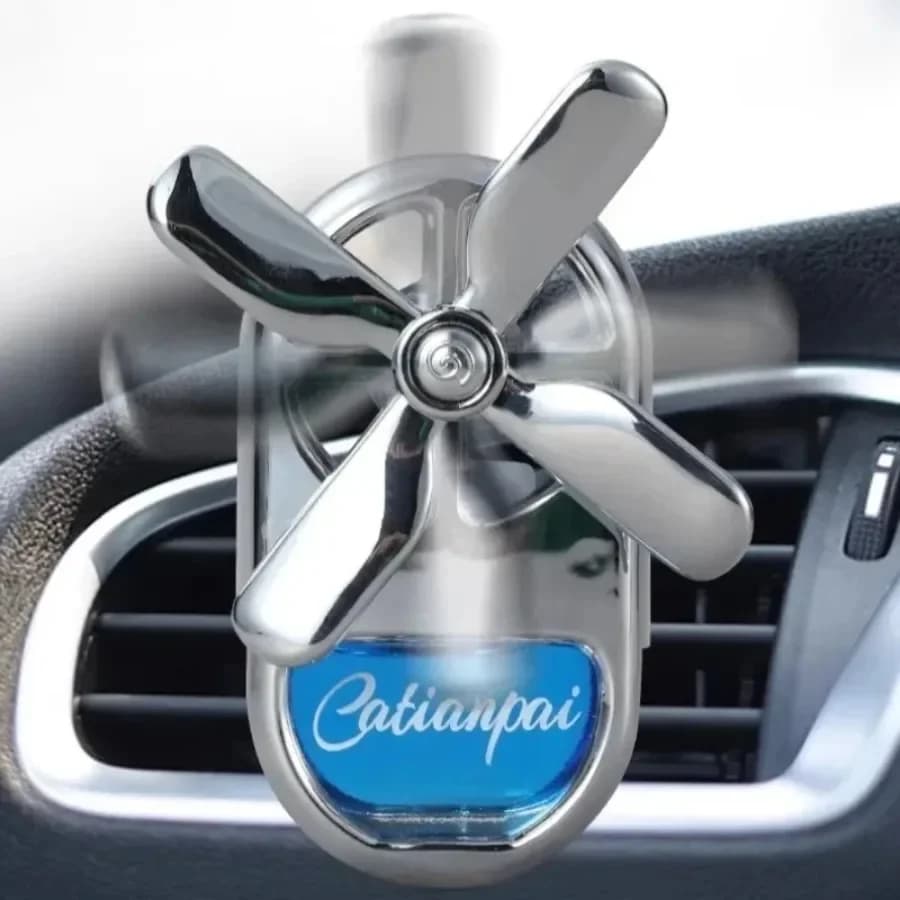 Car perfume AC Vent Aromatherapy in the shape of a fan - Interior decoration and air freshener