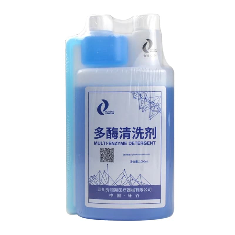 Solution for cleaning the dental multi enzyme detergent tool Cleaning agent for oral equipment disinfection Safe dental products