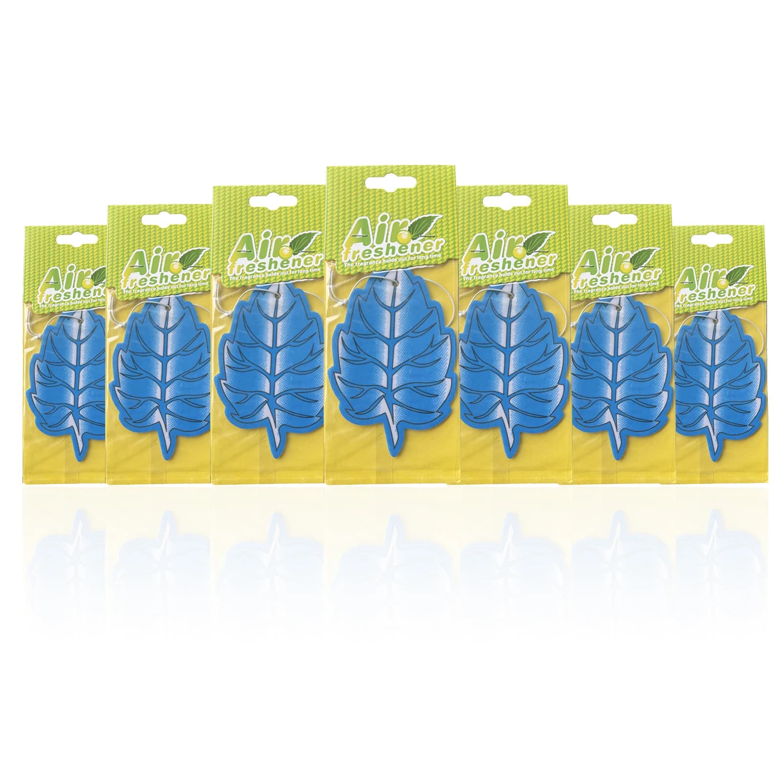 Deodorant for auto perfumed ocean 5/20 pieces, natural tea scented paper, suspended type mounted on cars, interior accessories for cars