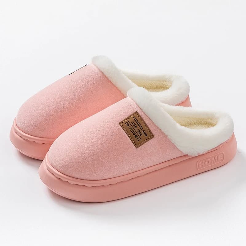2025 Winter Simple Cotton and Fashion Non-slip Bottom often Slippers from warm and comfortable Homes Outdoor Cotton Trailers