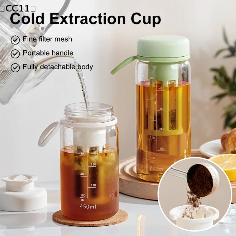 High Capacity Cold Brew Coffee maker, Bottle with Espresso Filter, Cold Infusion Brochure, Cold Coffee Machine, Succhi and Coffee ConditionCC11 reasoning