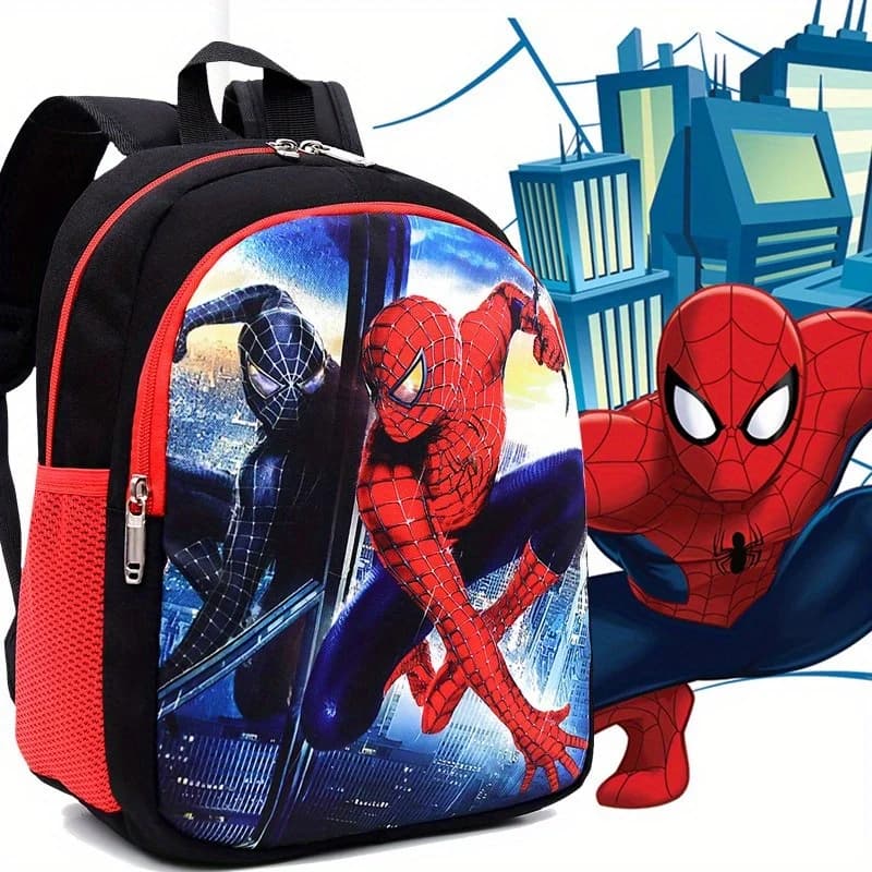 Zaino scolastico Marvel, zaino Spiderman, zaino Captain America, zaino scolastico regalo