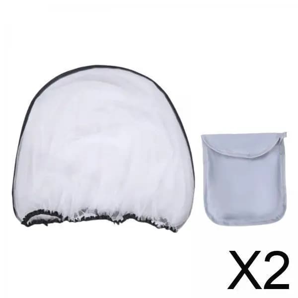 Copertura per rete per culla traspirante, baldacchino in rete di poliestere, porta bebè, culla, rete per insetti, protezione surround completa per culla